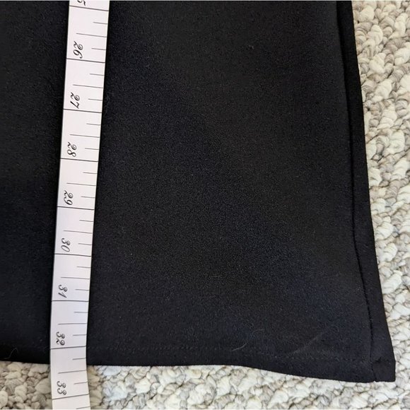 Zara Ruffle Mock Neck Dress Black M Goth - Picture 6 of 6